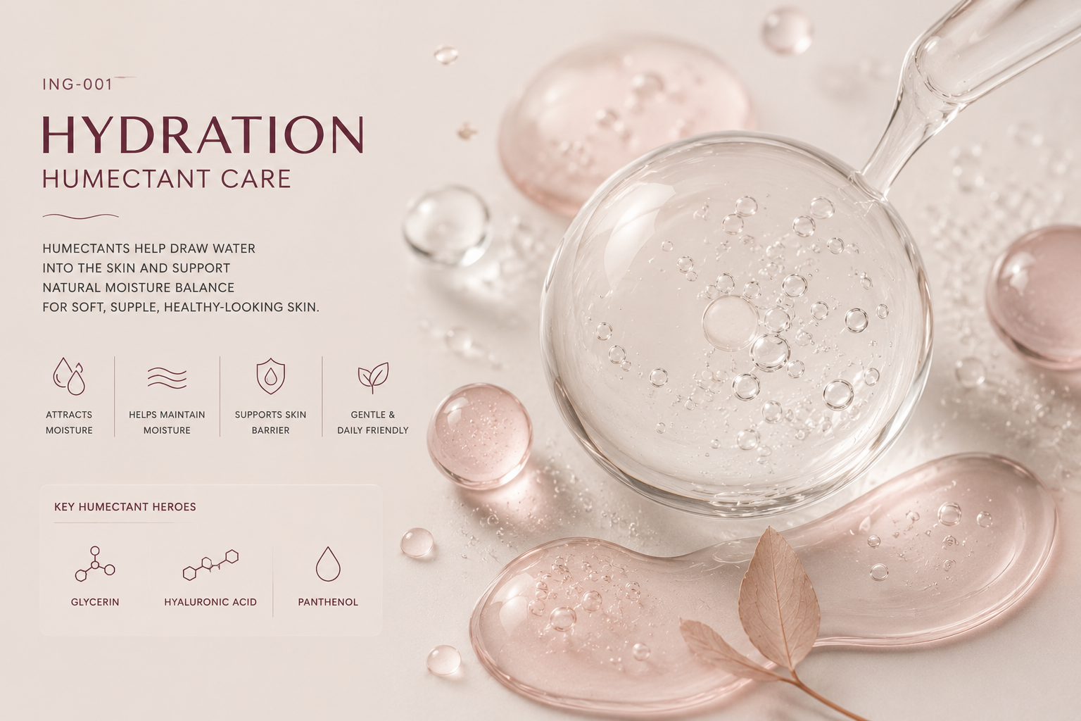 Hydration — humectant care ingredient world